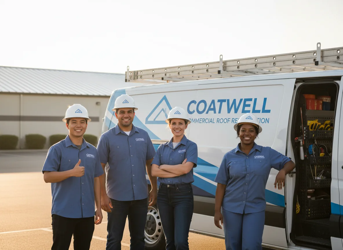 Commercial roof coating company in Parker, AZ